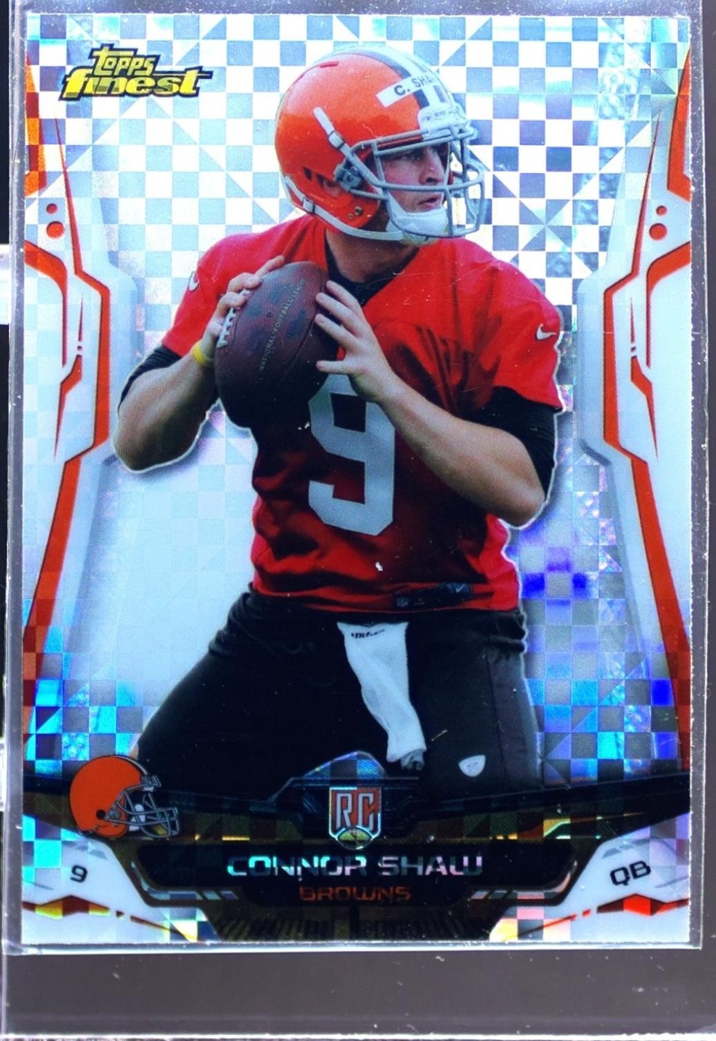 2014 Finest Connor Shaw Xfractors RC #139 Browns