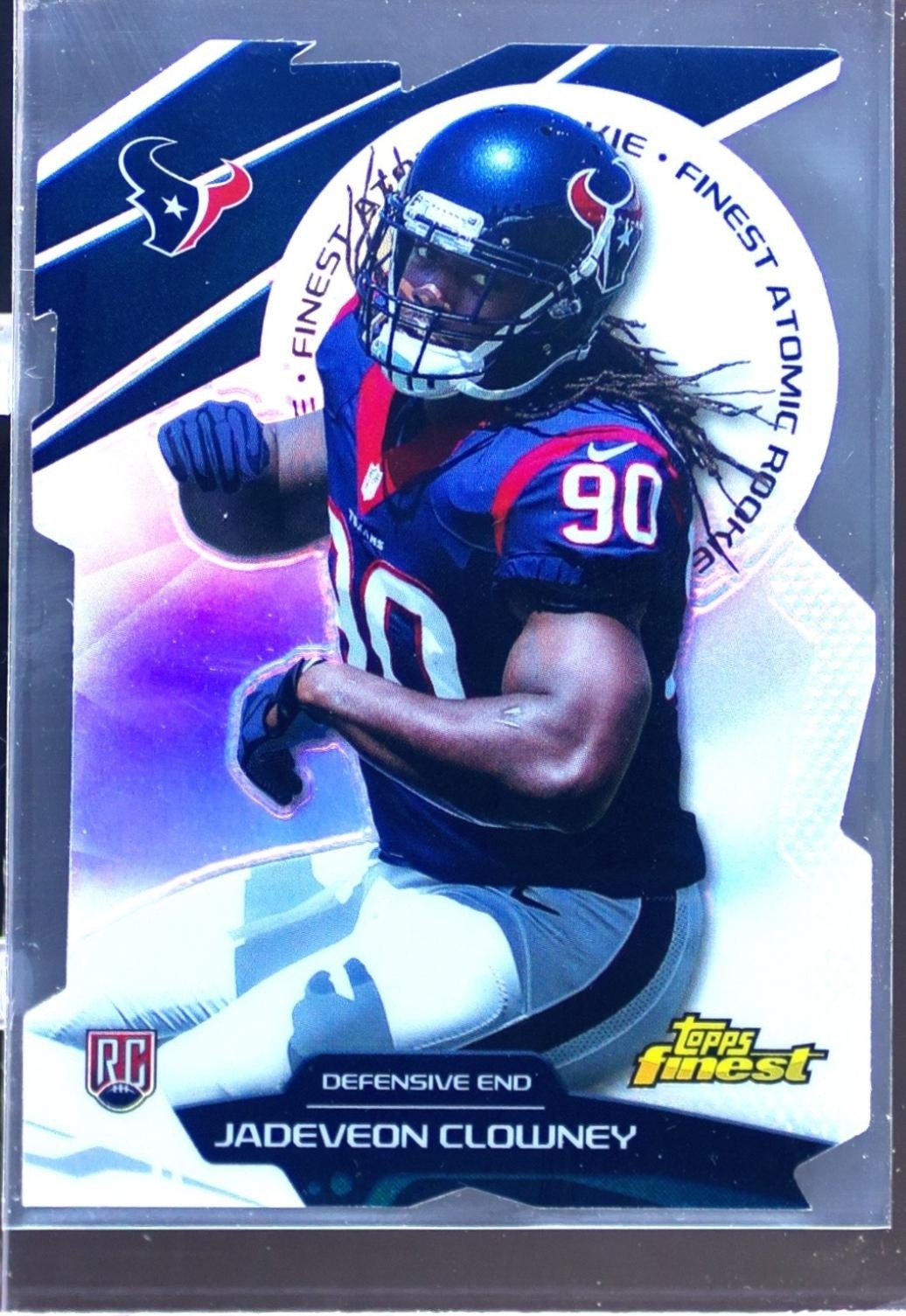2014 Finest Jadeveon Clowney RC #FAR-JC Texans Atomic Refractor Rookies