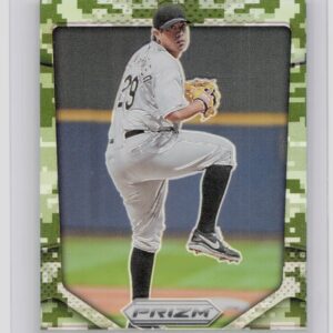 2014 Prizm Jorge De La Rosa Prizms Camo #100 Rockies