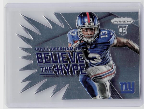2014 Prizm Odell Beckham Jr. #BH12 Giants Believe The Hype
