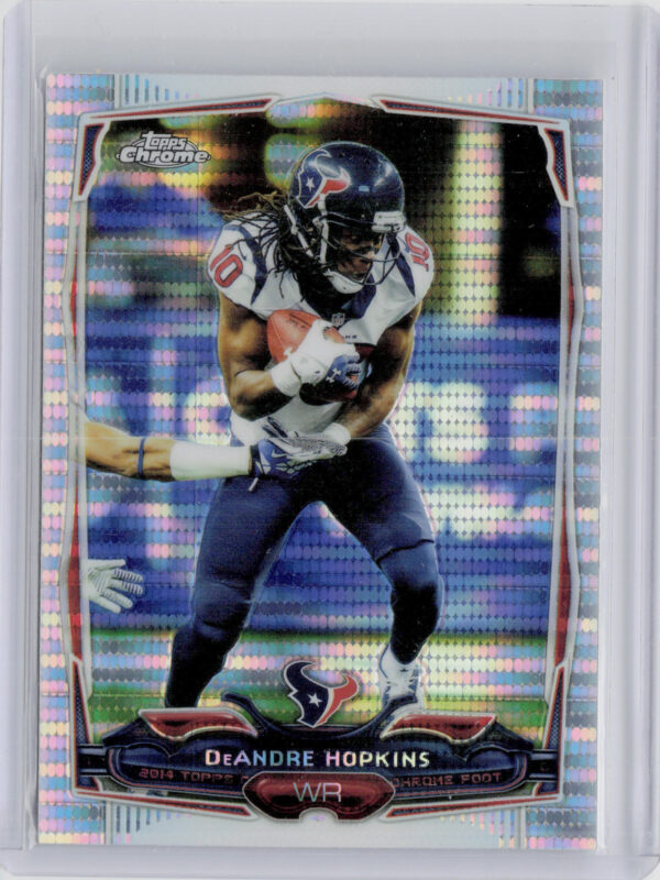 2014 Topps Chrome DeAndre Hopkins Pulsar Refractors #40 Texans