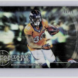2014 Topps Chrome Demaryius Thomas /99 #FF-DT Broncos Fantasy Focus Refractor