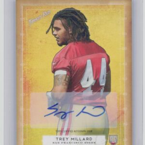 2014 Topps Turkey Red Trey Millard AU #24 49ers Autographs