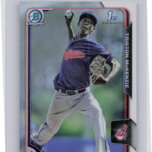 2015 Bowman Draft Triston McKenzie Chrome #96 Indians