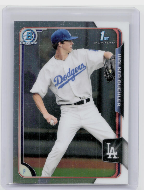 2015 Bowman Draft Walker Buehler Chrome #46 Dodgers