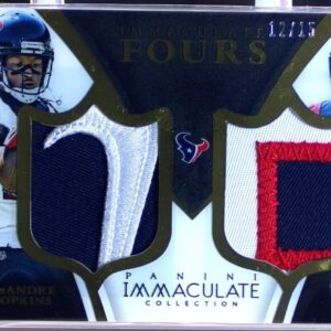 2015 Immaculate Washington / Shorts / Hopkins / Jaelen Strong Quad Patch /15