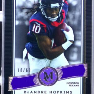 2015 Museum Collection DeAndre Hopkins 60th Anniversary Amethyst /60 #89 Texans