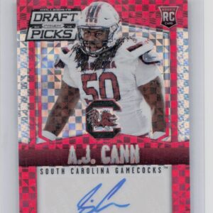 2015 Panini Prizm Collegiate Draft Picks A.J. Cann AU #159 Gamecocks Autographs
