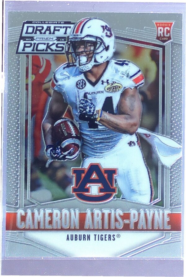 2015 Prizm Collegiate Draft Picks Cameron Artis-Payne RC #108 Tigers