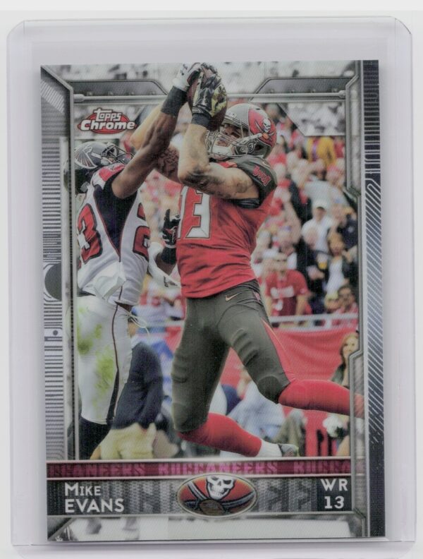 2015 Topps Chrome Mike Evans Refractor #46 Buccaneers