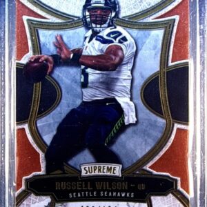 2015 Topps Supreme Russell Wilson Copper /194 #15 Seahawks