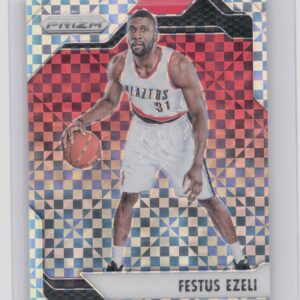 2016-17 Panini Prizm Festus Ezeli Starburst Prizms #275 Blazers