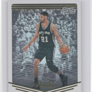 2016-17 Panini Studio Tim Duncan #72 Spurs