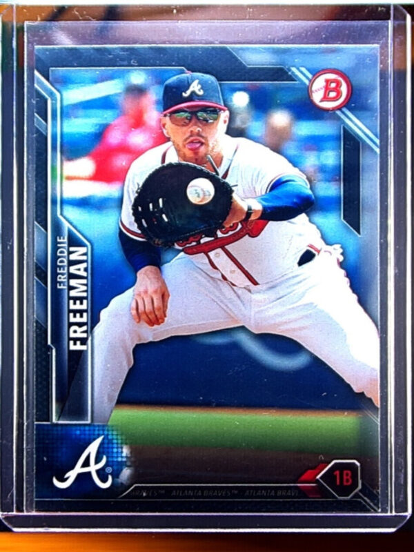 2016 Bowman Freddie Freeman #7 Braves