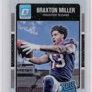 2016 Donruss Optic Braxton Miller Holo #153 Texans