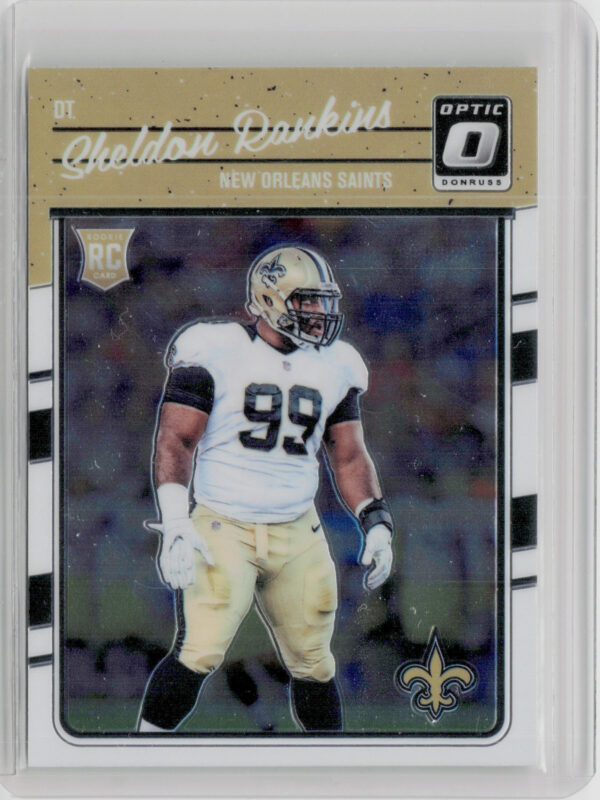 2016 Donruss Optic Sheldon Rankins RC #140 Saints