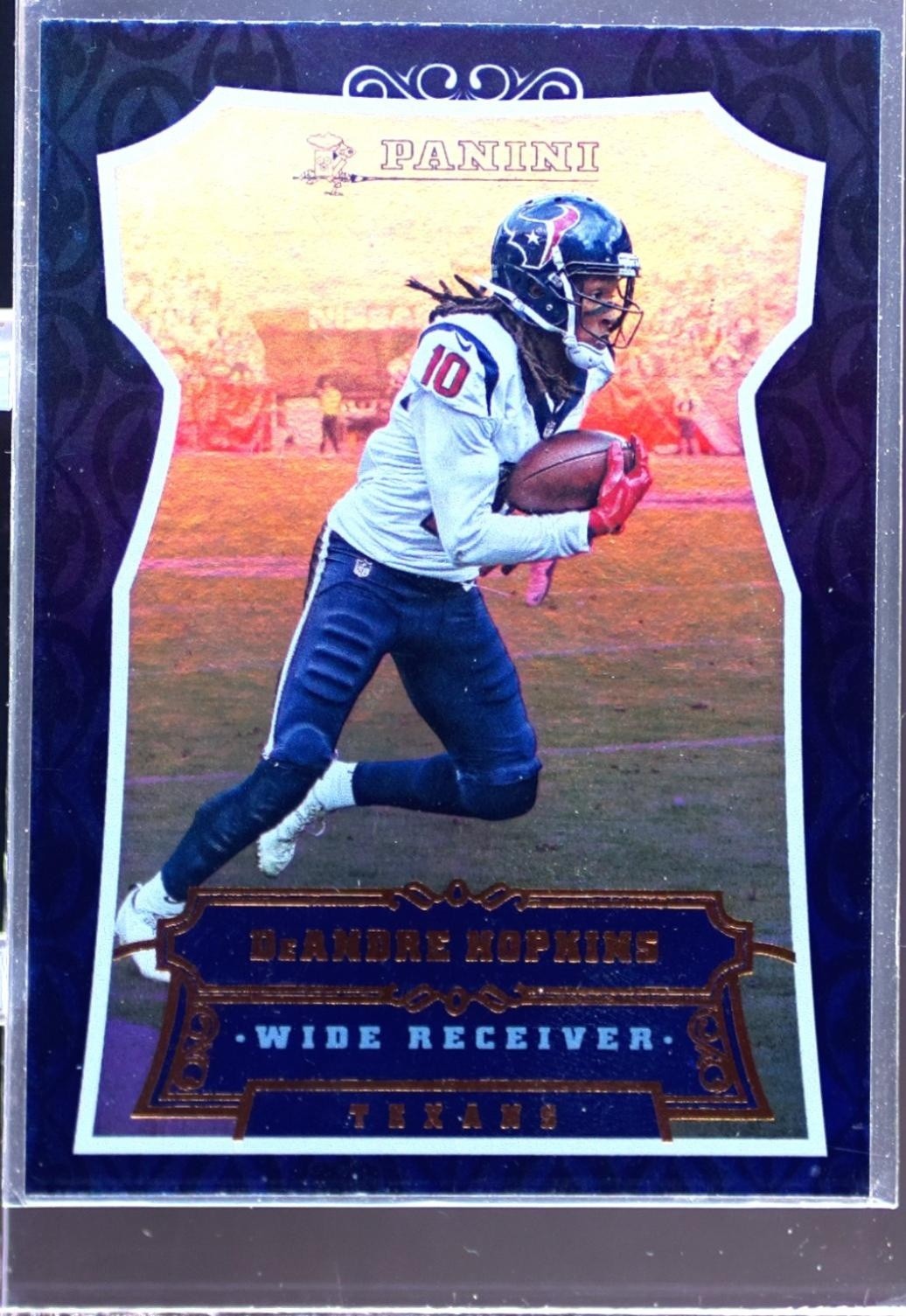 2016 Panini DeAndre Hopkins Shining Armor Rainbow Foil #33 Texans