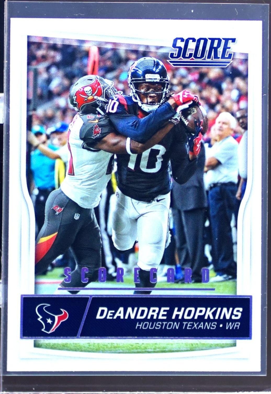 2016 Score DeAndre Hopkins Scorecard #131 Texans