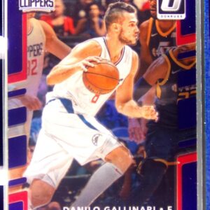 2017-18 Donruss Optic Danilo Gallinari Purple #62 Clippers