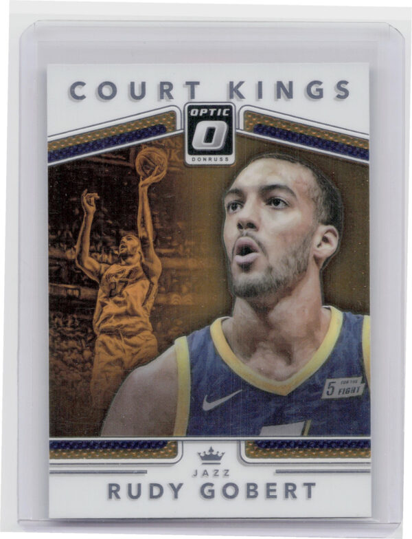 2017-18 Donruss Optic Rudy Gobert #12 Jazz Court Kings