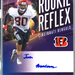 2017 Absolute Josh Malone RC Auto /400 #RR-JML Bengals Rookie Reflex Signatures