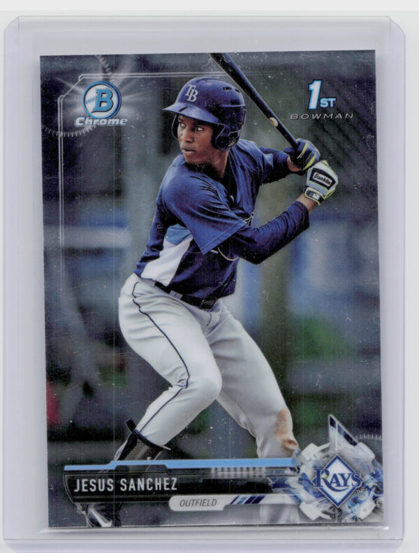 2017 Bowman Chrome Jesus Sanchez #BCP228 Rays Prospects