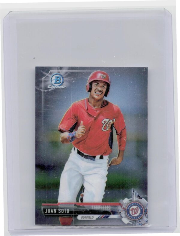 2017 Bowman Chrome Mini Juan Soto #BCP180 Nationals