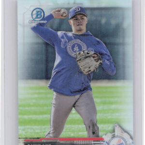 2017 Bowman Draft Gavin Lux Chrome Refractor #BDC-171 Dodgers