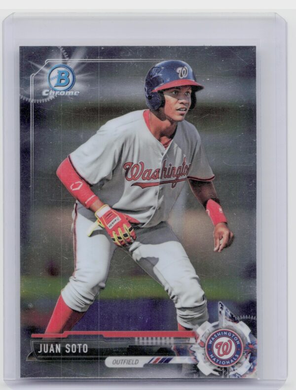 2017 Bowman Draft Juan Soto Chrome #BDC-162 Nationals