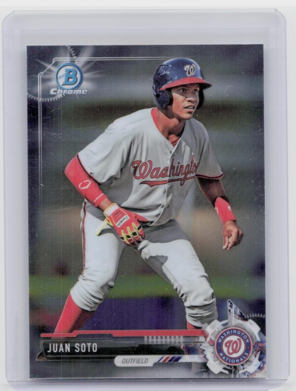 2017 Bowman Draft Juan Soto Chrome #BDC-162 Nationals