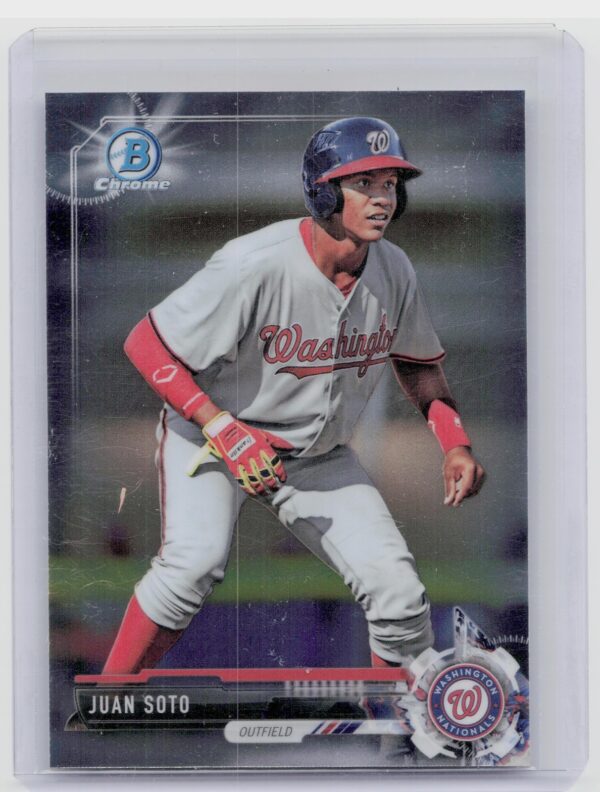 2017 Bowman Draft Juan Soto Chrome #BDC-162 Nationals