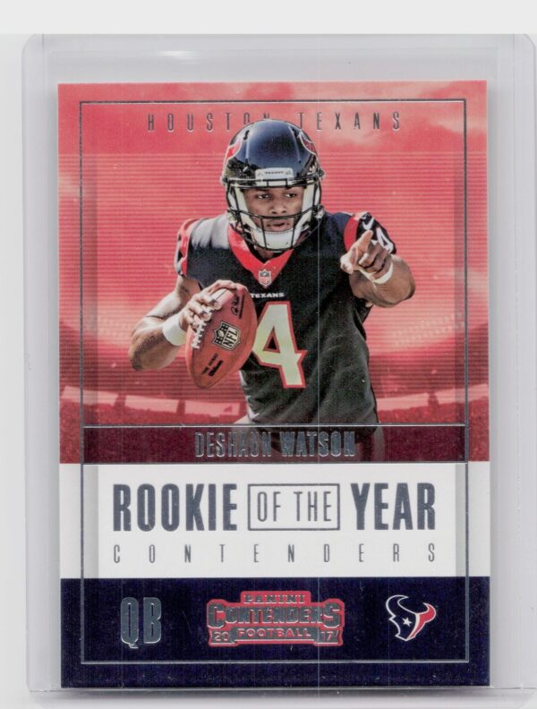 2017 Contenders Deshaun Watson #RY-2 Texans Rookie of the Year Contenders