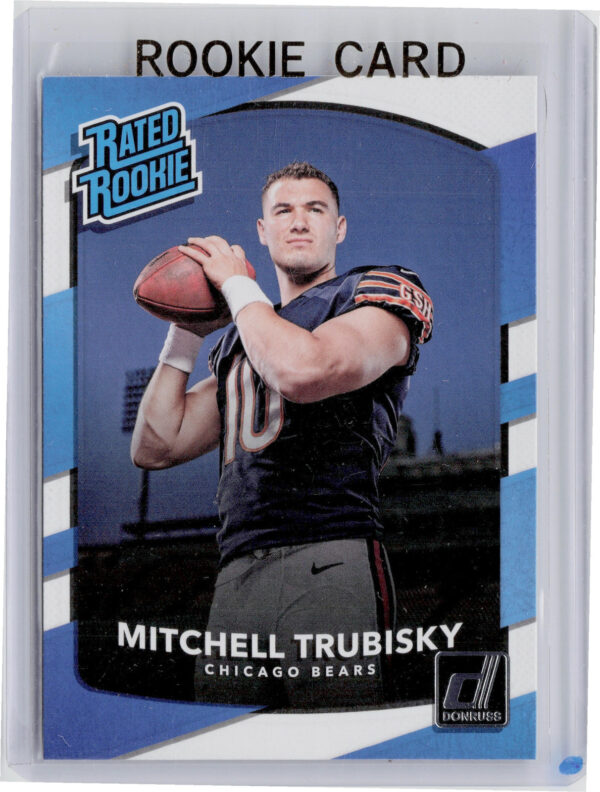 2017 Donruss Mitchell Trubisky RC #328 Bears