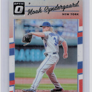 2017 Donruss Optic Noah Syndergaard Orange SN199 #120 Mets