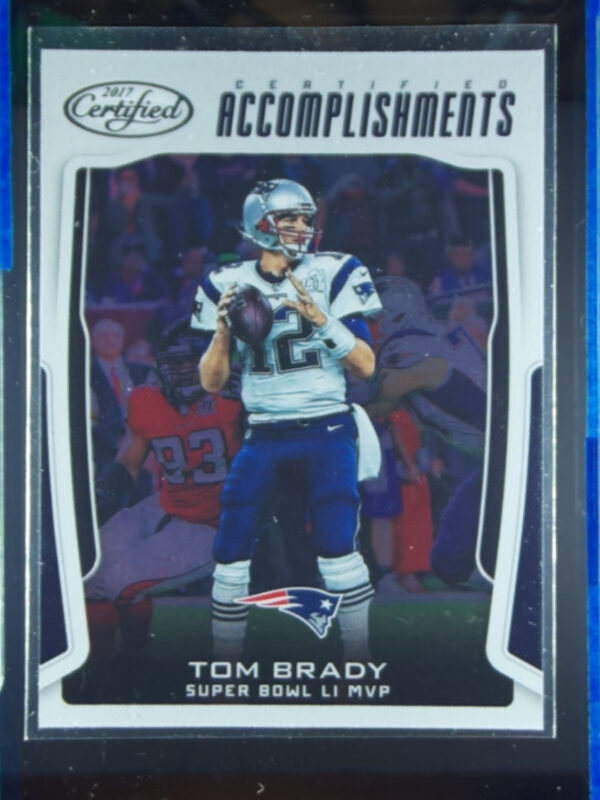 2017 Panini Certified Tom Brady #CA-TB Patriots Certified Accomplishments