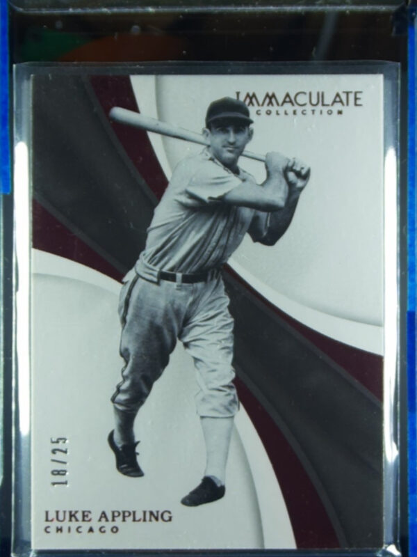 2017 Panini Immaculate Collection Luke Appling Red SN25 #12 Sox