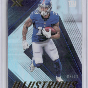 2017 Panini XR Odell Beckham Jr. SN99 #IL-OBJ Giants Illustrious