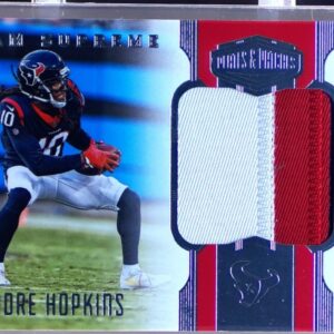 2017 Plates & Patches DeAndre Hopkins JSY /50 #TS-6 Texans Team Supreme