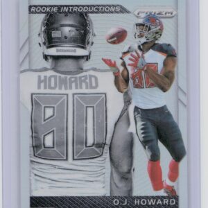 2017 Prizm O.J. Howard #22 Buccaneers Rookie Introductions Prizm
