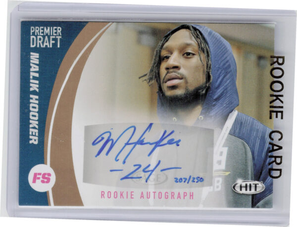 2017 SAGE HIT Malik Hooker AU SN250 #A56 Buckeyes Autographs Gold