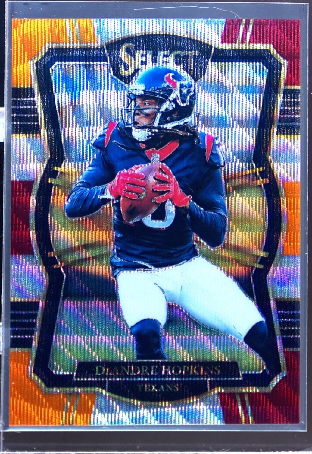 2017 Select DeAndre Hopkins Tri Color /149 #186 Texans