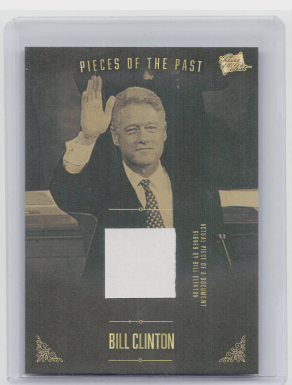 2017 The Bar Pieces of the Past Volume Two:  Bill Clinton PR-BC03