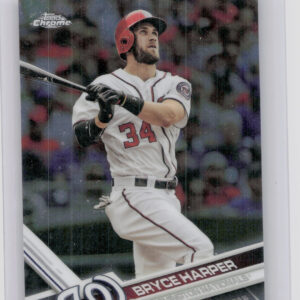 2017 Topps Chrome Bryce Harper #48 Nationals