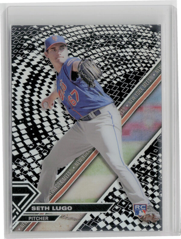 2017 Topps High Tek Seth Lugo Blackout #HT-SL Mets