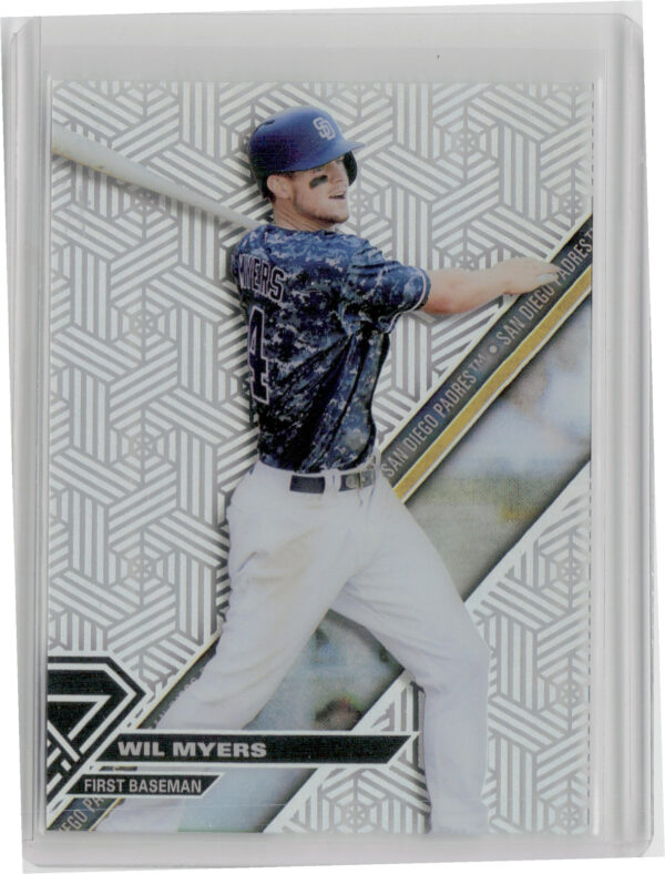 2017 Topps High Tek Wil Myers Chainlink Hexagons #HT-WM Padres