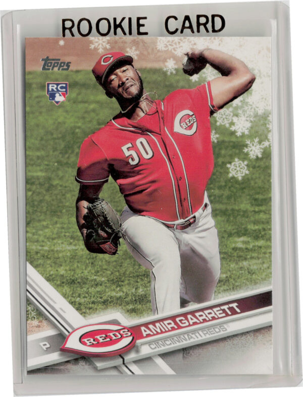 2017 Topps Holiday Amir Garrett RC #HMW96 Reds