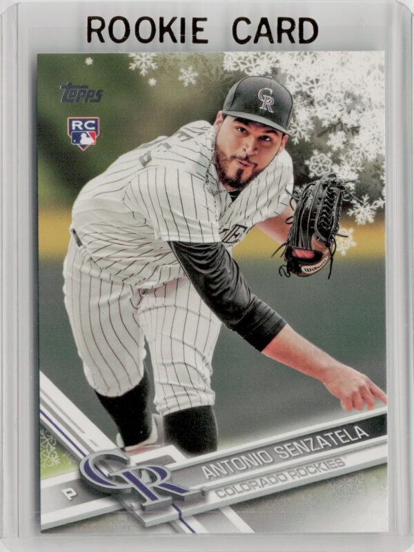 2017 Topps Holiday Antonio Senzatela RC #HMW9 Rockies