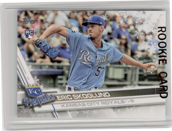 2017 Topps Holiday Eric Skoglund RC #HMW8 Royals