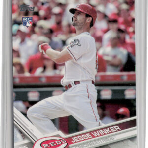 2017 Topps Holiday Jesse Winker RC #HMW67 Reds