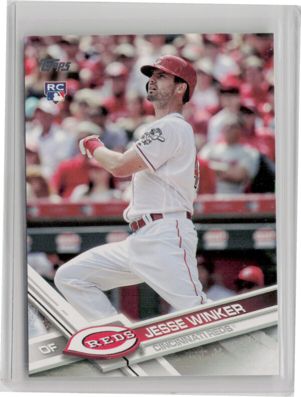 2017 Topps Holiday Jesse Winker RC #HMW67 Reds